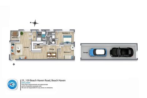 Photo of property in The Haven, 23/120 Beach Haven Road, Beach Haven, Auckland, 0626