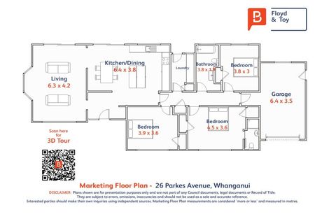 Photo of property in 26 Parkes Avenue, Saint Johns Hill, Whanganui, 4501