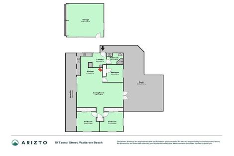 Photo of property in 10 Taonui Street, Waitarere Beach, Levin, 5510