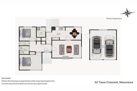 Photo of property in 62 Tawa Crescent, Manurewa, Auckland, 2102
