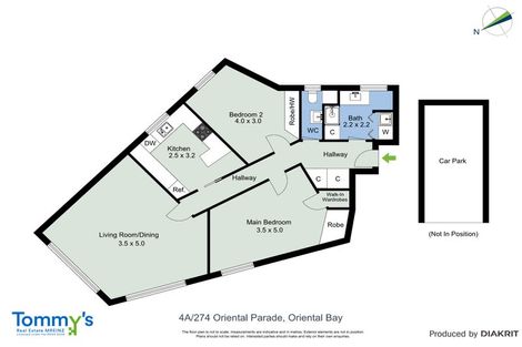 Photo of property in Wharenui Apartments, 274 Oriental Parade, Oriental Bay, Wellington, 6011