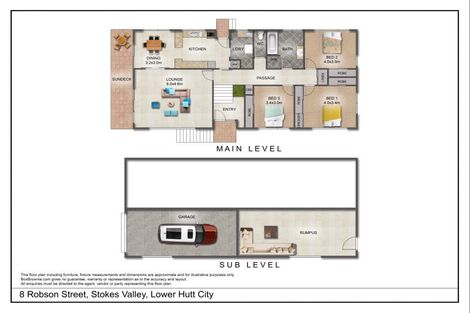 Photo of property in 8 Robson Street, Stokes Valley, Lower Hutt, 5019