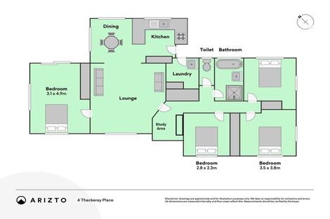 Photo of property in 4 Thackeray Place, Owhata, Rotorua, 3010