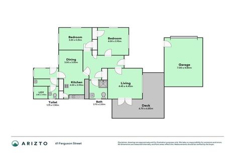 Photo of property in 61 Ferguson Street, Awapuni, Palmerston North, 4412