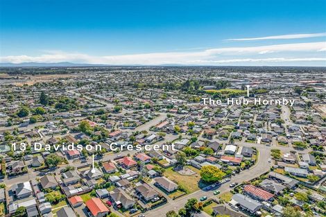 Photo of property in 13 Davidson Crescent, Hornby, Christchurch, 8042