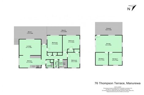 Photo of property in 76 Thompson Terrace, Manurewa, Auckland, 2102