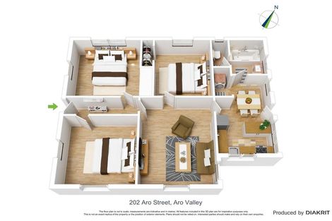 Photo of property in 202 Aro Street, Aro Valley, Wellington, 6021