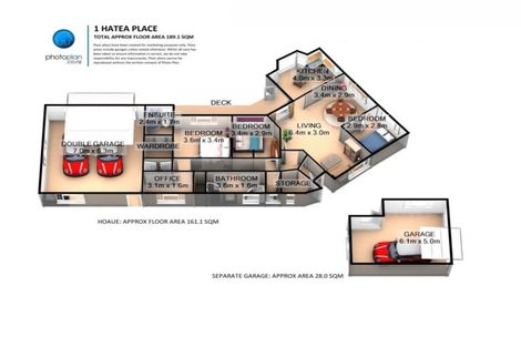 Photo of property in 1 Hatea Place, Dinsdale, Hamilton, 3204