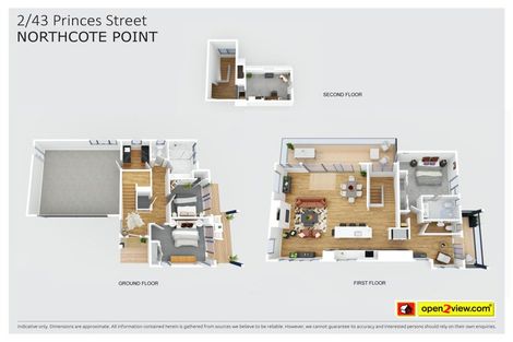 Photo of property in 2/43 Princes Street, Northcote Point, Auckland, 0627