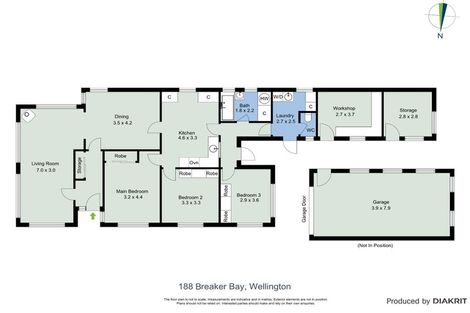 Photo of property in 188 Breaker Bay Road, Breaker Bay, Wellington, 6022