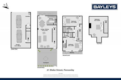 Photo of property in 21 Blake Street, Ponsonby, Auckland, 1011