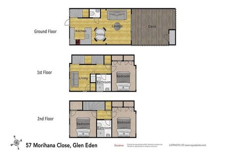 Photo of property in 57 Morihana Close, Glen Eden, 0602