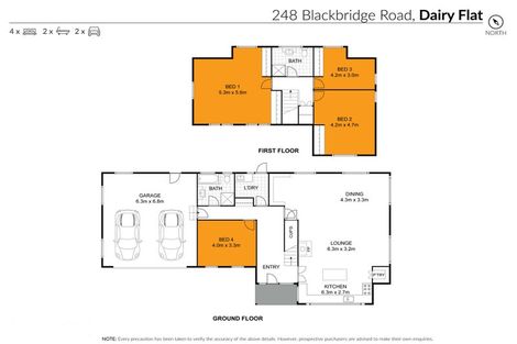 Photo of property in 248 Blackbridge Road, Dairy Flat, Albany, 0794