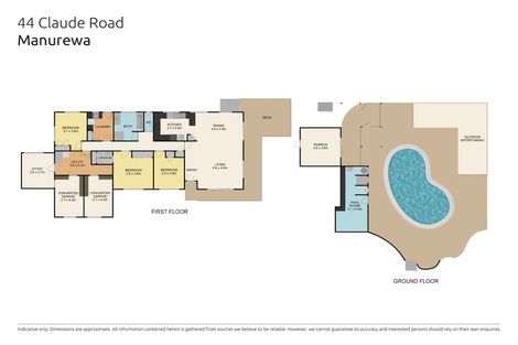 Photo of property in 44 Claude Road, Hillpark, Auckland, 2102