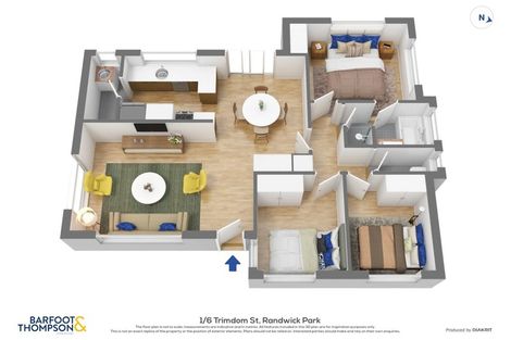 Photo of property in 1/6 Trimdon Street, Randwick Park, Auckland, 2105