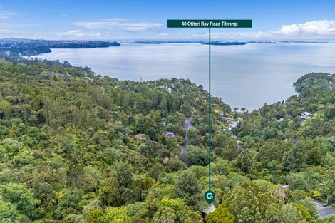 Photo of property in 40 Otitori Bay Road, Titirangi, Auckland, 0604
