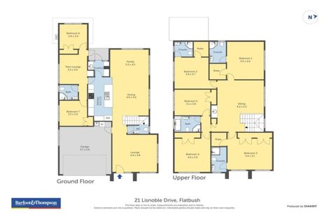 Photo of property in 21 Lisnoble Road, Flat Bush, Auckland, 2019