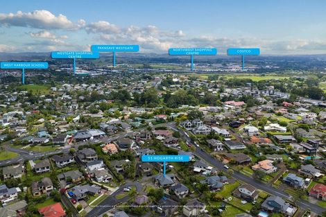 Photo of property in 51 Hogarth Rise, West Harbour, Auckland, 0618