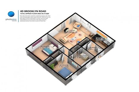 Photo of property in 4d Brooklyn Road, Claudelands, Hamilton, 3214