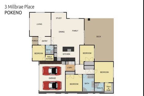 Photo of property in 3 Millbrae Place, Pokeno, 2402