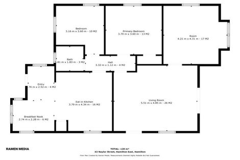 Photo of property in 43 Naylor Street, Hamilton East, Hamilton, 3216