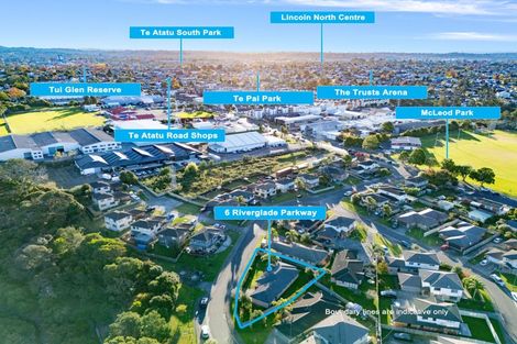 Photo of property in 6 Riverglade Parkway, Te Atatu South, Auckland, 0610