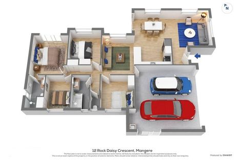 Photo of property in 12 Rock Daisy Crescent, Mangere, Auckland, 2022