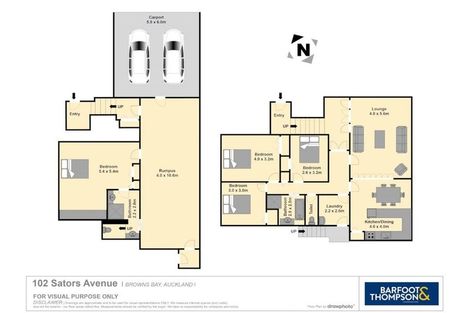 Photo of property in 102 Sartors Avenue, Browns Bay, Auckland, 0630