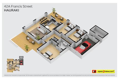 Photo of property in 1/42 Francis Street, Hauraki, Auckland, 0622