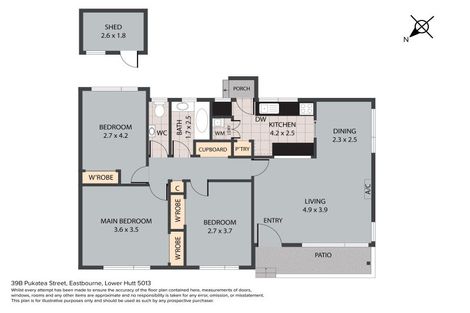 Photo of property in 39b Pukatea Street, Eastbourne, Lower Hutt, 5013