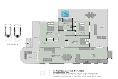 Photo of property in 63 Aramoana Avenue, Devonport, Auckland, 0624