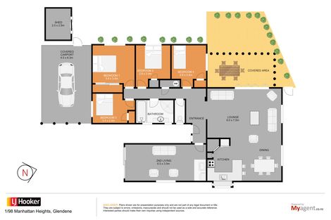 Photo of property in 1/98 Manhattan Heights, Glendene, Auckland, 0602