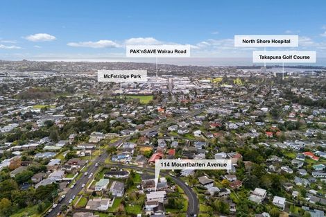 Photo of property in 114 Mountbatten Avenue, Hillcrest, Auckland, 0627