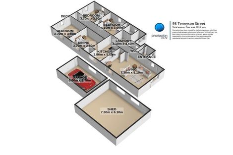 Photo of property in 93 Tennyson Street, Leamington, Cambridge, 3432