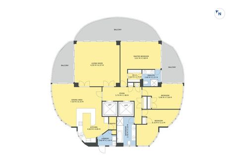 Photo of property in Shangri La Apartments, 9/97 Jervois Road, Herne Bay, Auckland, 1011