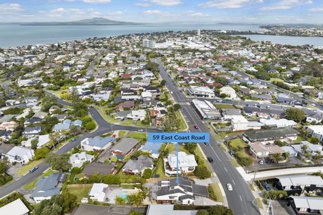 Photo of property in 59 East Coast Road, Castor Bay, Auckland, 0620