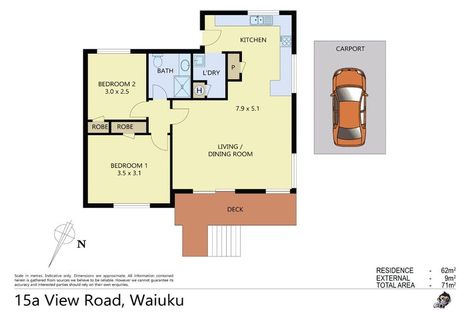 Photo of property in 15 View Road, Waiuku, 2123