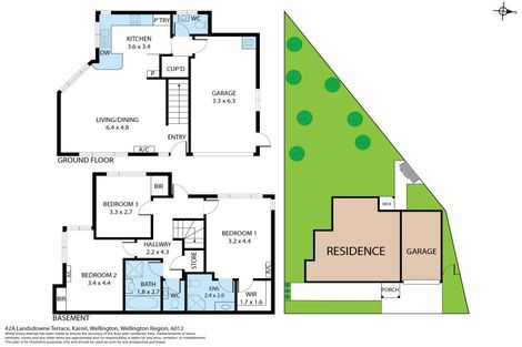 Photo of property in 42a Landsdowne Terrace, Karori, Wellington, 6012