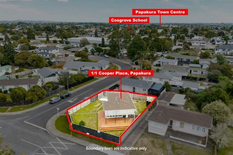 Photo of property in 1/1 Cooper Place, Papakura, 2110