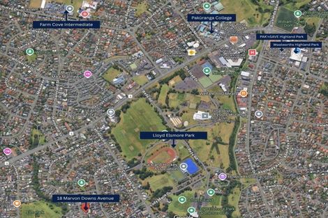 Photo of property in 18 Marvon Downs Avenue, Pakuranga Heights, Auckland, 2010