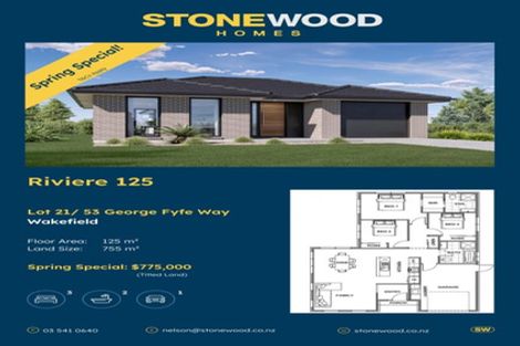 Photo of property in 53 George Fyfe Way, Wakefield, 7025