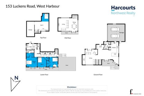 Photo of property in 153 Luckens Road, West Harbour, Auckland, 0618