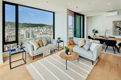 Photo of property in Victoria Lane Apartments, 1602/161 Victoria Street, Te Aro, Wellington, 6011