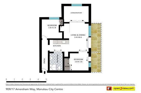 Photo of property in Proximity Apartments, 909/17 Osterley Way, Manukau, Auckland, 2104