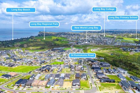 Photo of property in 34 Kumukumu Road, Long Bay, Auckland, 0630