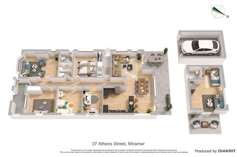 Photo of property in 37 Athens Street, Miramar, Wellington, 6022