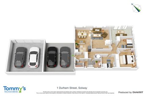 Photo of property in 1 Durham Street, Solway, Masterton, 5810