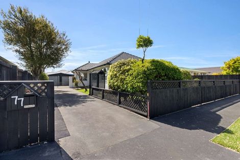 Photo of property in 77 Farquhars Road, Redwood, Christchurch, 8051