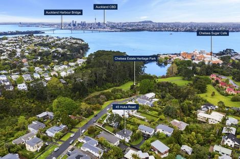 Photo of property in 45 Huka Road, Birkenhead, Auckland, 0626