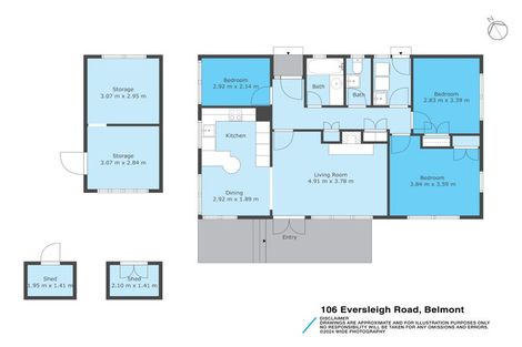 Photo of property in 106 Eversleigh Road, Belmont, Auckland, 0622